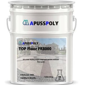 طلاء عازل مكلور خارجي TOP Floor FR8000 توب فلور FR 8000 هو طلاء عالي الاداء من مركب واحد من مركب واحد يستند في تركيبته علي المطاط المكلور. حيث يمتاز المنتج بمقاومته العالية للعوامل الجوية