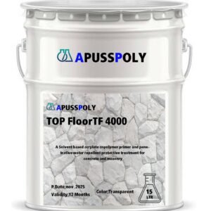 أساس برايمر حماية للحجر الرخام TOP FloorTF 4000 توب فلور  TF-4000 هو أساس و مانع للماء في وسط كحولي. يستند في تركيبته على بولميرات الأكريليت. يستخدم لمعالجة الأسطح الخرسانية وأسطح اللياسة الإسمنتية.