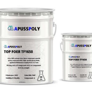 ايبوكسي ذاتي التسويه TOP FOER TF1650 توب فلور TF 1650: هو طلاء ايبوكسي ثلاثي التركيب بنسبة مواد صلبة 100 %